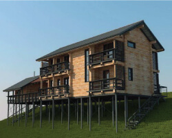 Будинок на схилі