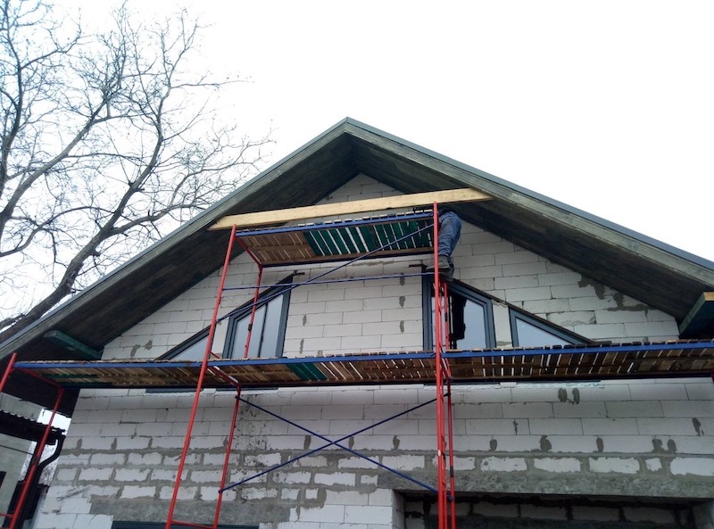 Дома из газобетона — цена под ключ: строительство домов из газоблока в Одессе - Сервисбуд