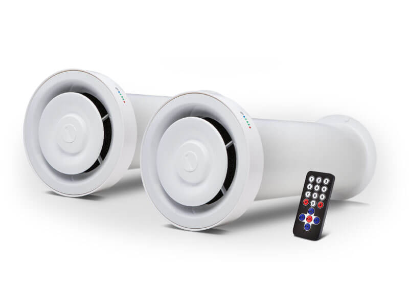 Бытовой рекуператор Ventoxx Champion для автоматического энергосберегающего проветривания небольших помещений