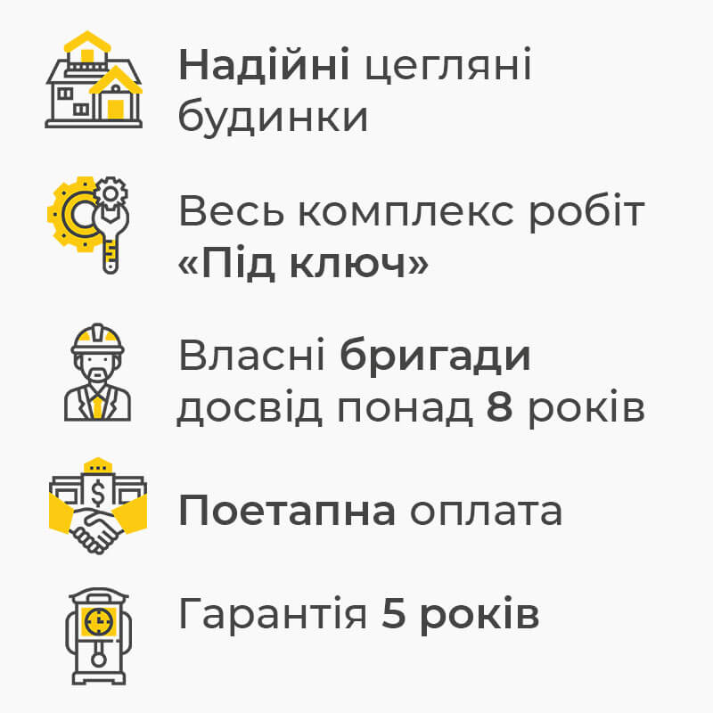 Цегляні будинки - Building kirpich list