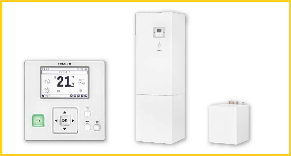 1. Тепловые насосы серии YUTAKI S80 (отопление и горячая вода)